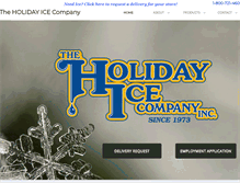 Tablet Screenshot of holidayice.com